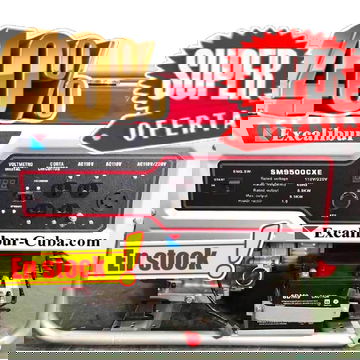 Generador EXCALIBUR SM9500CXE 110V+220V Arranque Eléctrico