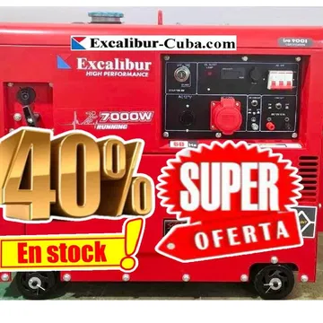 Generador EXCALIBUR S7500CSX-1 Trifásico 110/220V Silencioso ATS