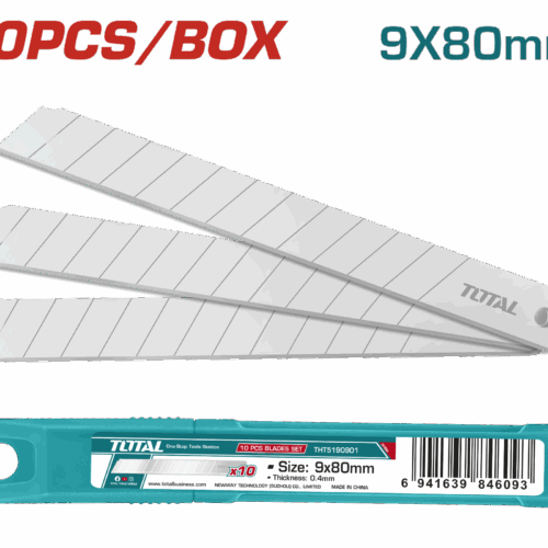 Juego de cuchillas de 10 piezas 9mm