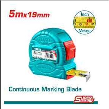 Cinta métrica de acero 5m x 19mm