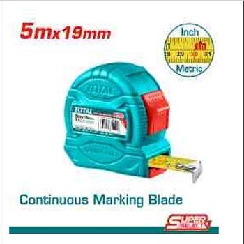 Cinta métrica de acero 5m x 19mm