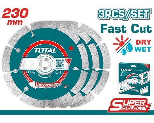 Disco de diamante seco 9"