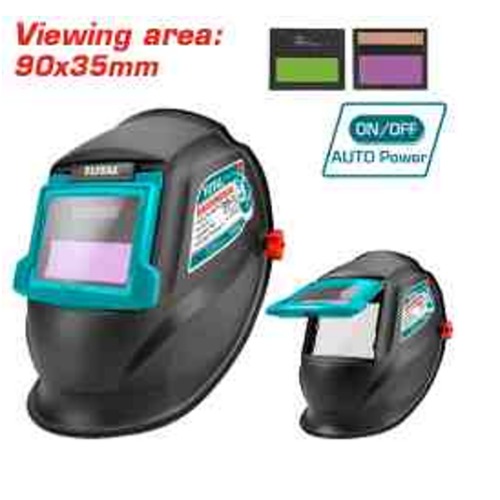 Máscara de soldadura con control automático