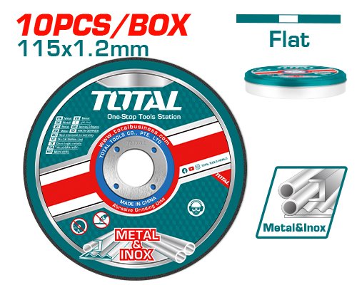 Discos de corte metal 4 1/2"