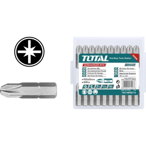 Punta de destornillador PZ2 25mm