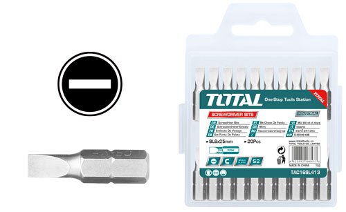 Puntas de destornillador variadas