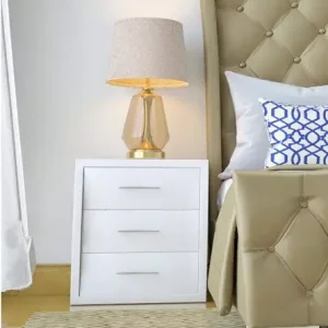 Mesa de Noche con Gavetas